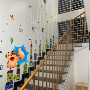 Lưới An Toàn Trường Học Cầu Thang